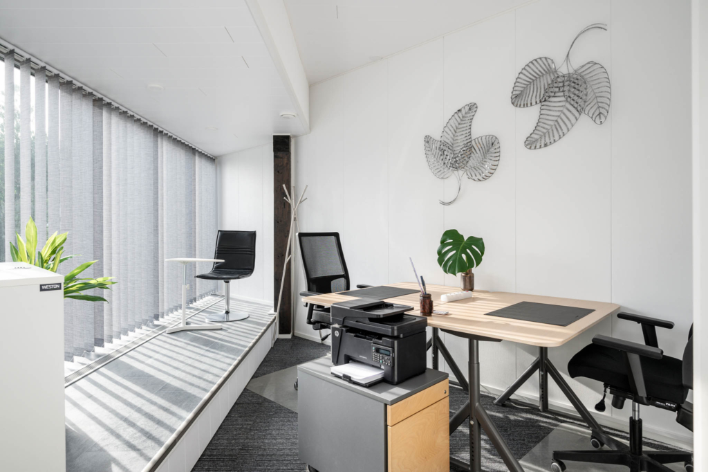 GrowIn-toimistohuone